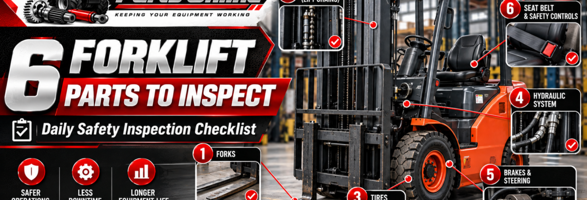 forklift parts inspection